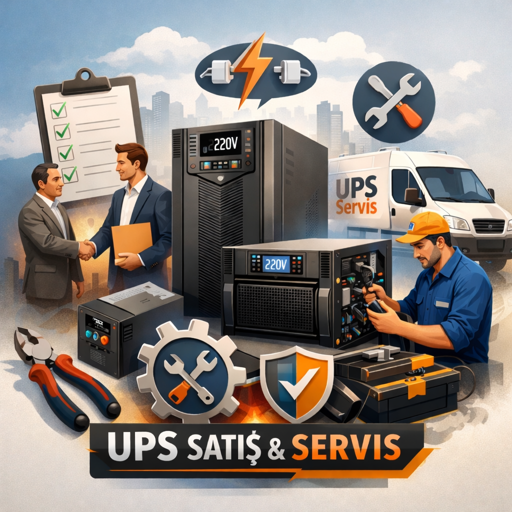 Kesintisiz Güç Kaynakları (UPS) Satış ve Teknik Servis